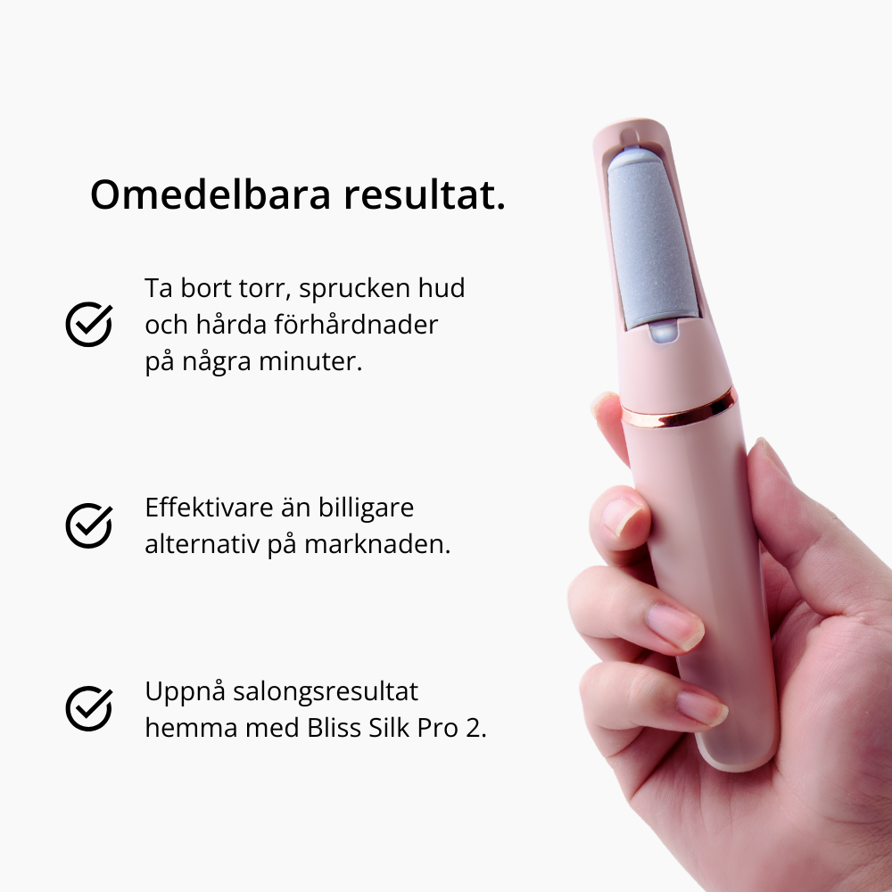 Bliss Silk Pro 2 – Mjuka fötter utan dyra salongsbesök