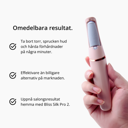 Bliss Silk Pro 2 – Mjuka fötter utan dyra salongsbesök